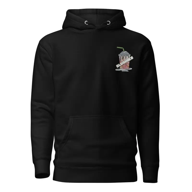 Slushies premium hoodie with cup